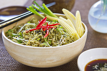 Image showing Noodle salad