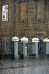 Image showing Rain in the Old Town