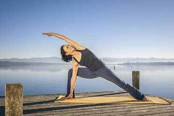 Image showing Utthita Parshvakonasana