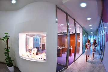 Image showing jewelry store indoors