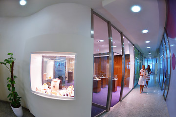 Image showing jewelry store indoors