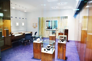 Image showing jewelry store indoors