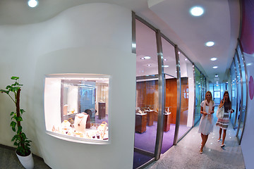 Image showing jewelry store indoors