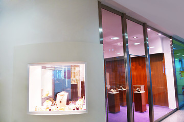 Image showing jewelry store indoors