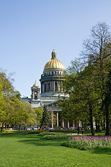 Image showing grand St. Isaac's Cathedral in St. Petersburg