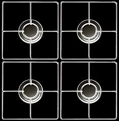 Image showing gas hob 