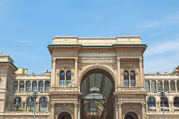 Image showing Galleria Vittorio Emanuele II, Milan