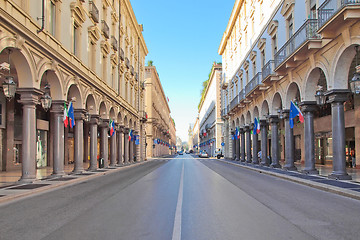 Image showing Via Roma, Turin