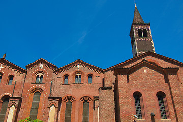 Image showing Sant Eustorgio church, Milan