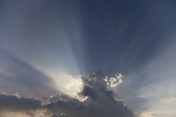 Image showing Beautiful cloudy sky