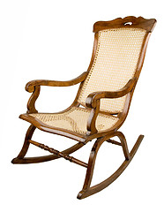 Image showing armchair-rocking 