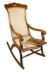 Image showing armchair-rocking 