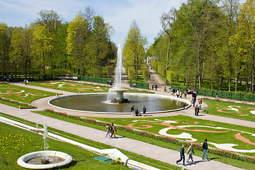 Image showing Fountains of Peterhof. St. Petersburg. Russia.