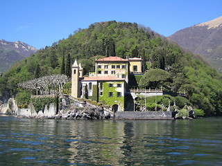 Image showing villa balbianello