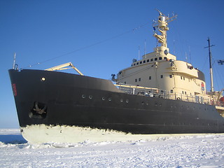 Image showing icebreaker in lapland