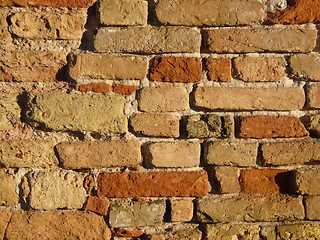 Image showing old bricks wall