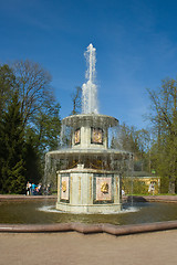 Image showing Fountains of Peterhof. St. Petersburg. Russia.