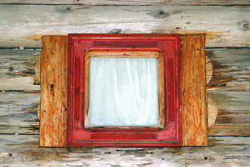 Image showing small lodge window