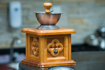 Image showing  grinder coffee beans 