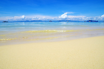 Image showing  beach and tropical sea