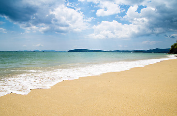 Image showing beach and tropical sea