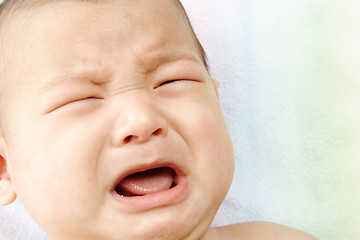 Image showing Crying baby