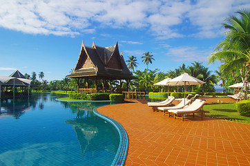 Image showing  pool in hotel  Thailand