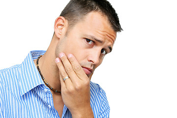 Image showing Man Thinking