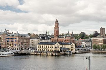 Image showing Helsingborg harbor