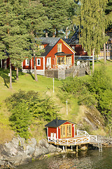 Image showing Scandinavian house