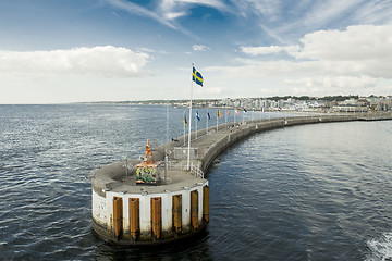 Image showing Helsingborg harbor