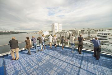 Image showing Stockholm passenger port