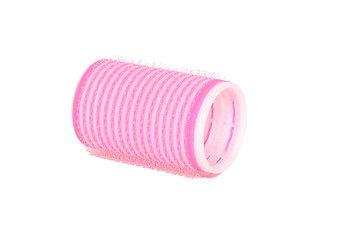 Image showing One velcro roller lying on its side