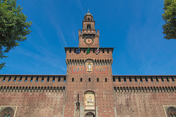 Image showing Castello Sforzesco, Milan