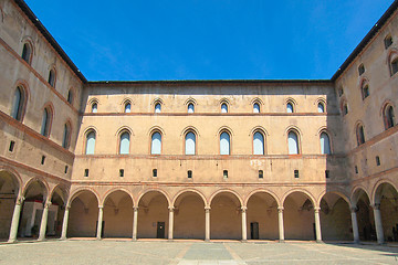 Image showing Castello Sforzesco, Milan