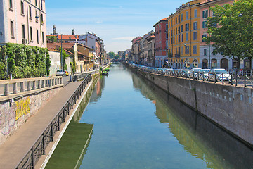 Image showing Naviglio Grande, Milan