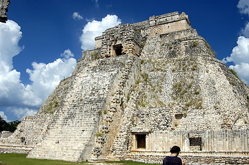 Image showing A Mayan Pyramid