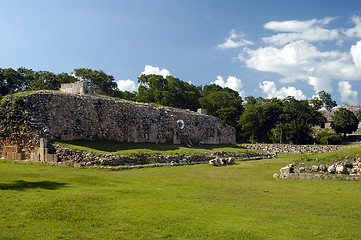 Image showing Mayan Ball court