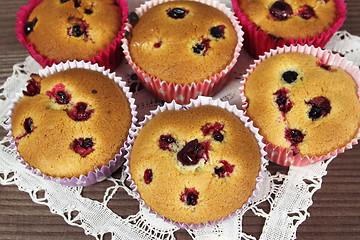 Image showing Homemade muffins