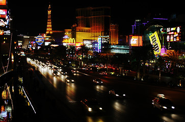 Image showing Las Vegas at night