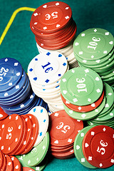 Image showing Casino chips