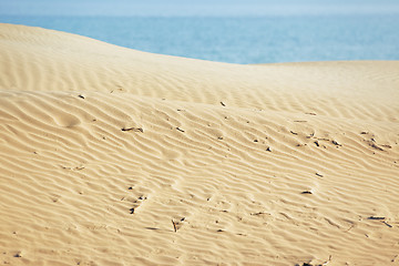 Image showing Sand beach