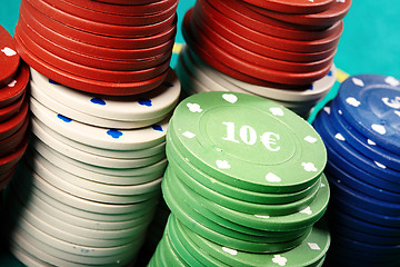 Image showing Casino chips