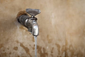 Image showing Old water tap