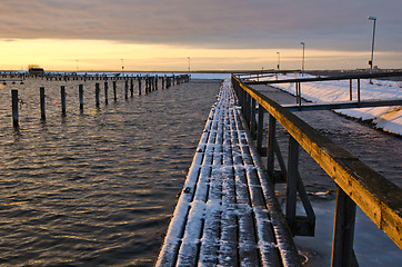 Image showing Empty harbor