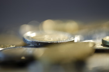 Image showing Close up photo of money