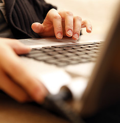 Image showing laptop keyboard