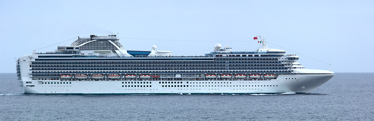 Image showing Luxury Cruise Ship Panorama