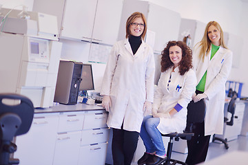 Image showing scientists working at the laboratory