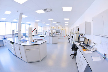 Image showing scientists working at the laboratory